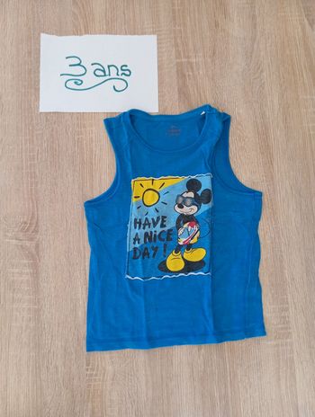 Débardeur garçon taille 3ans
