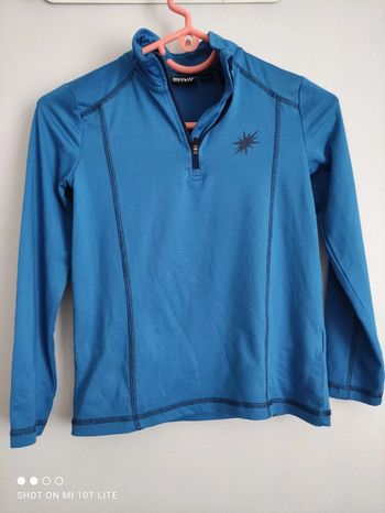 Tee-shirt bleu crivit