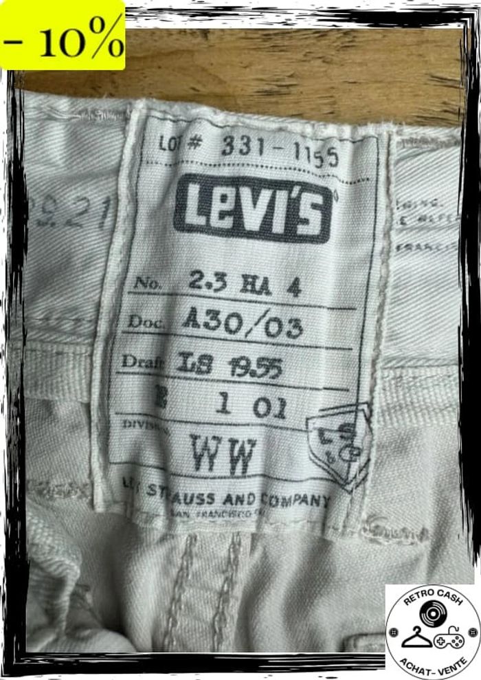 Bermuda Levi’s homme taille 28 - photo numéro 6