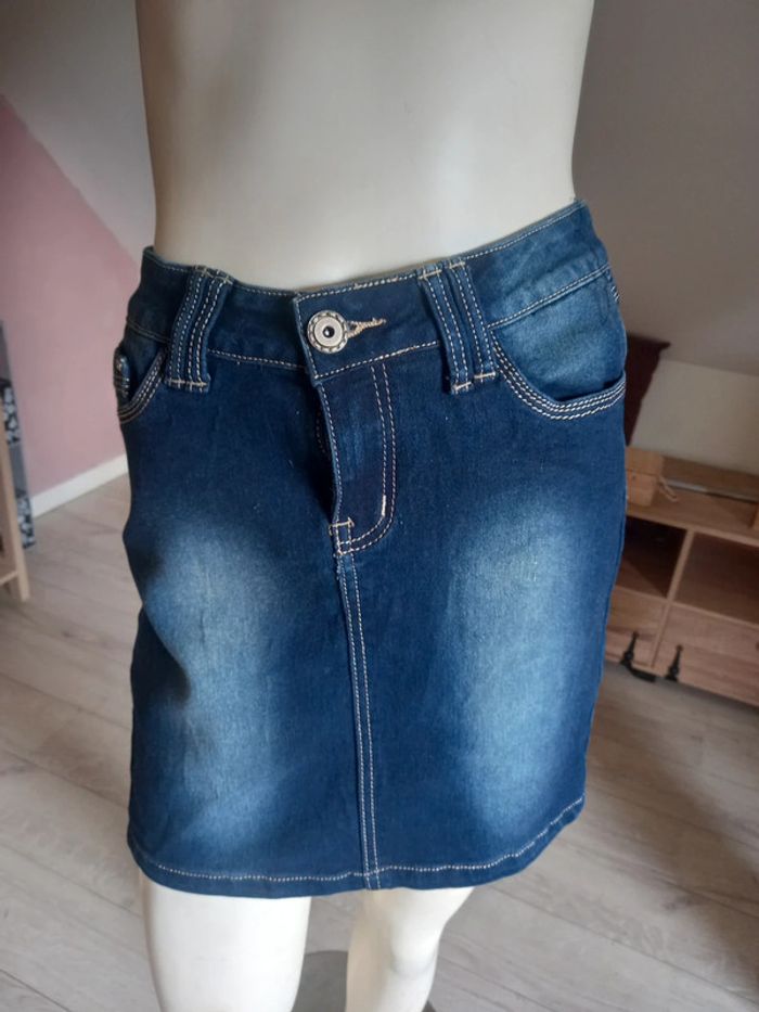 Jupe en jean taille L Neuve - photo numéro 2