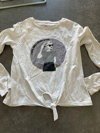 tee shirt manche longue 12 ans kiabi