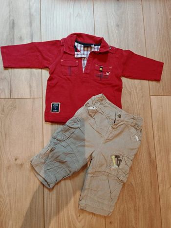 Ensemble polo pantalon