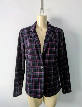 Veste légère à carreaux - ICHI - taille L