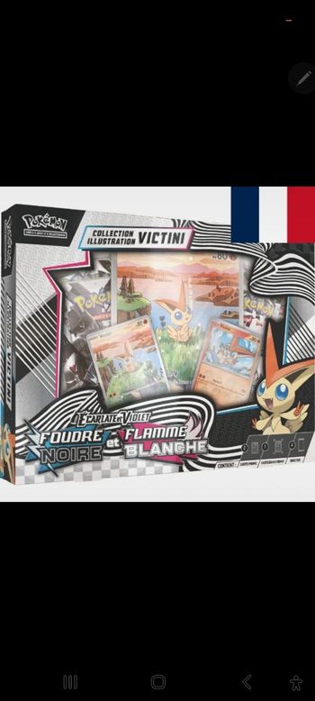 Pokemon Ev10.5  Precommande Coffret Victini en FR