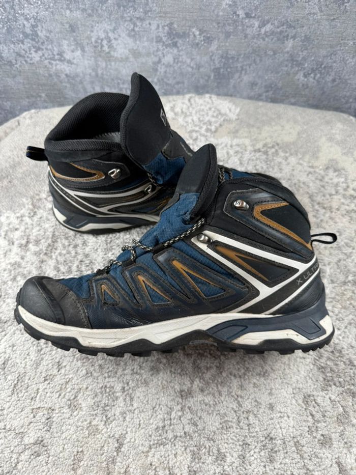Salomon X Ultra 3 Boots Gore-Tex - Blue & Black & Brown - photo numéro 7