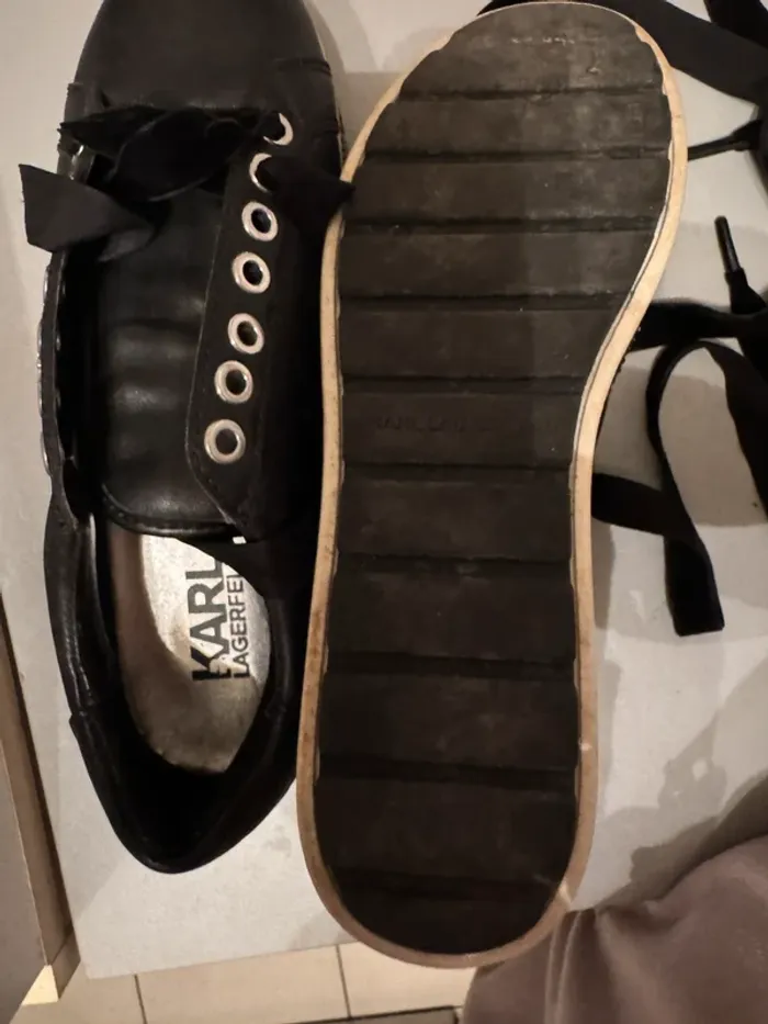 Baskets Karl Lagerfeld pointure 35 - photo numéro 4