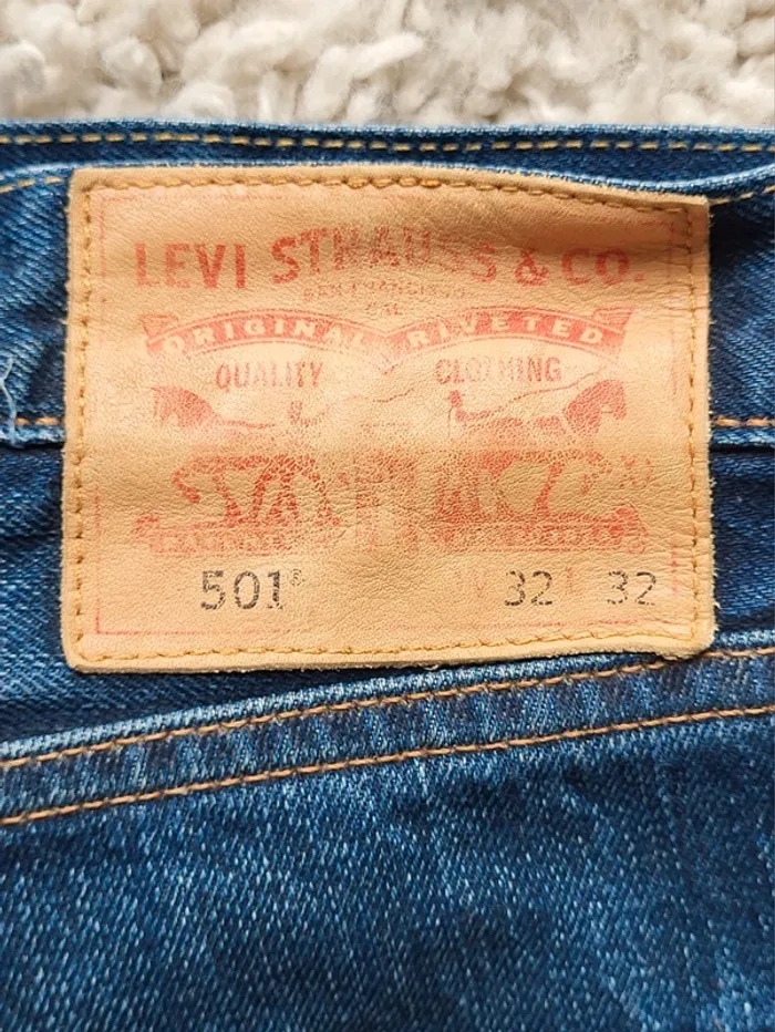 Jean Levi's 501 W32 L32 bleu - photo numéro 6