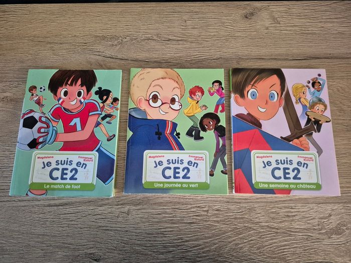 Lot de 3 livres de lecture CE2