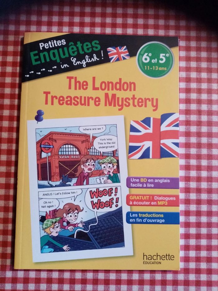 The London Treasure Mystery. niveau 6ème/5ème - photo numéro 1