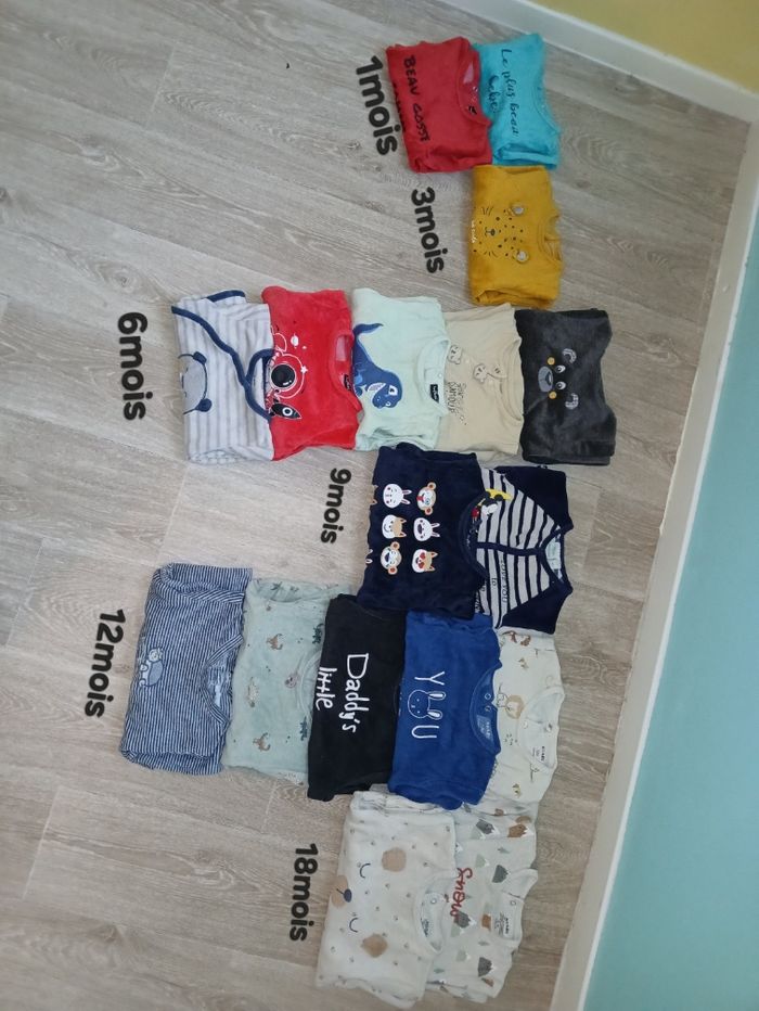 Lots vêtements bébé garçons - photo numéro 2