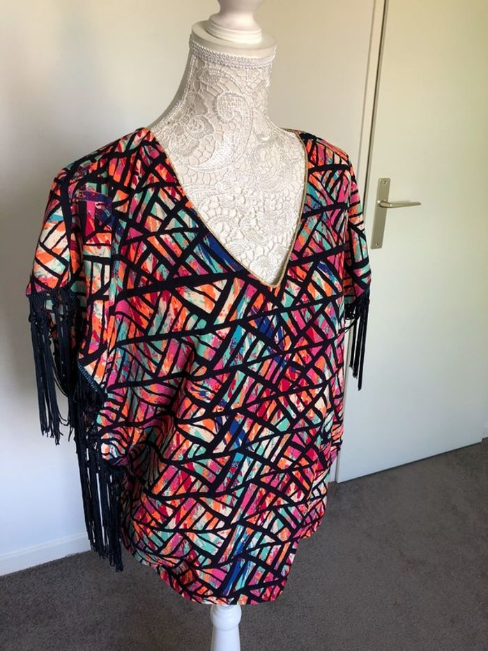 T-shirt franges taille 38 - photo numéro 2
