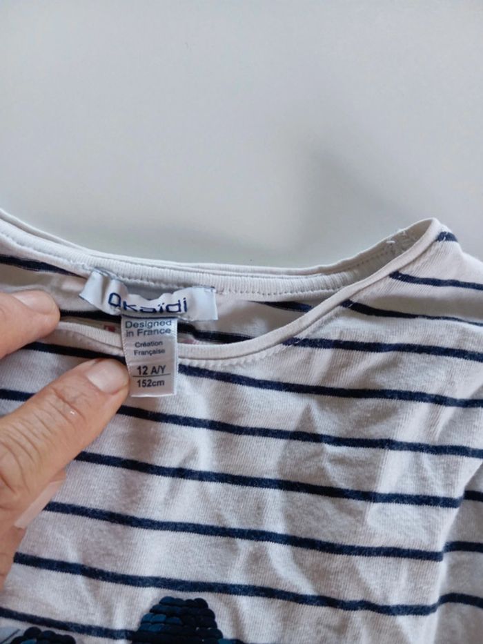 T-shirt manches longues de 12 ans - photo numéro 2