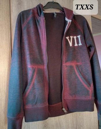 Gilet a capuche femme taille 32/XXS