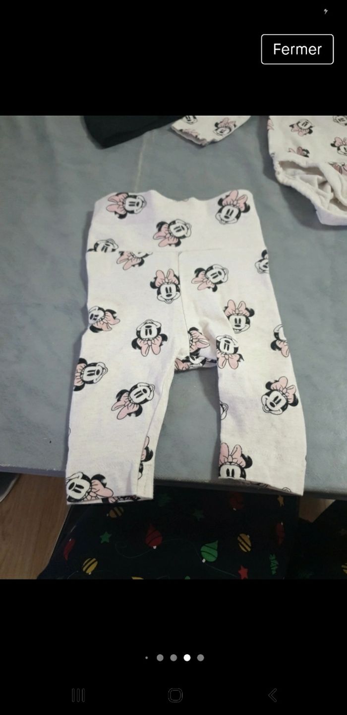 Ensemble Minnie 1 mois - photo numéro 4