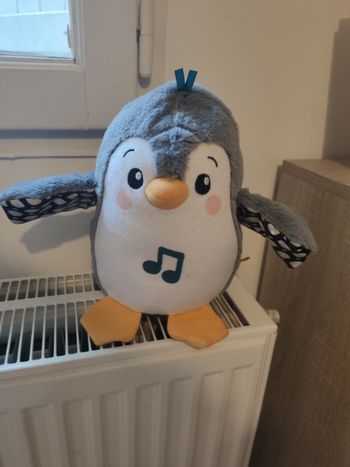 Jouet musical pingouin