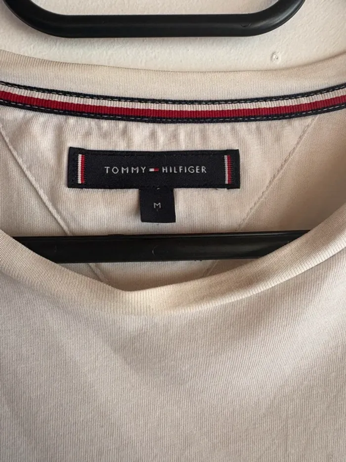 T-shirt blanc tommy Hilfiger - photo numéro 2