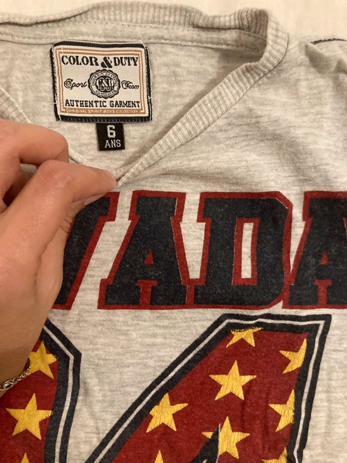 Tee shirt 6 ans color & duty - photo numéro 2