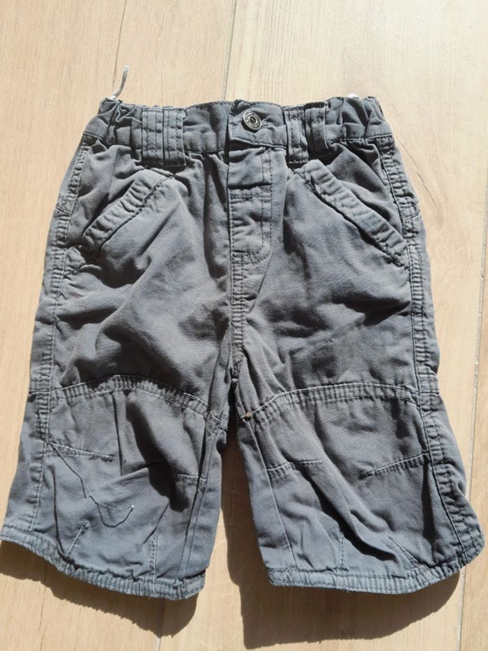 Pantalon gris large à poche bébé garçon Taille 74