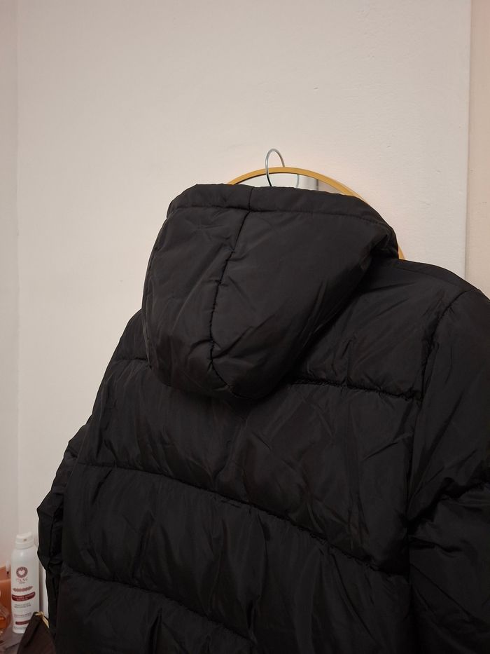 doudoune a capuche longue noir Only - photo numéro 2