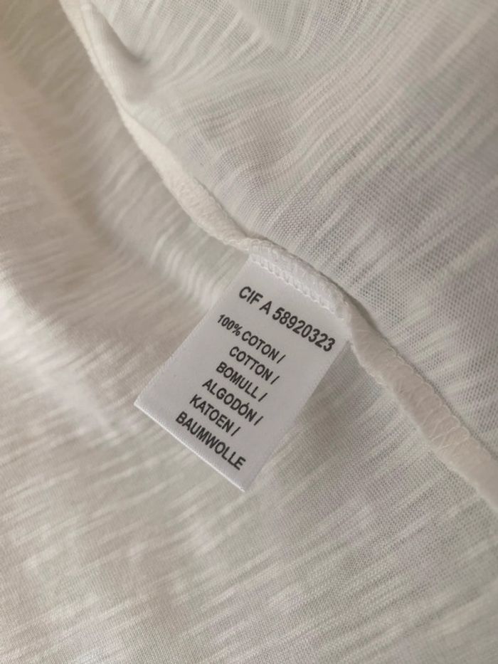 T-shirt blanc La Redoute 36 - photo numéro 7