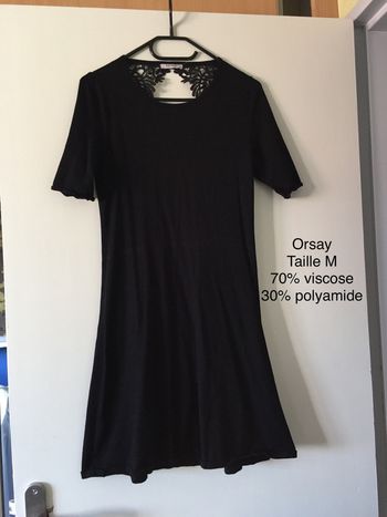 Robe noire Orsay Taille M neuve