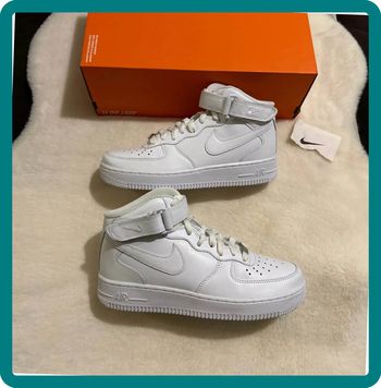 Nike Air Force 1 Mid Blanc
