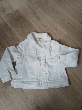 Veste en jean petite fille 3 ans