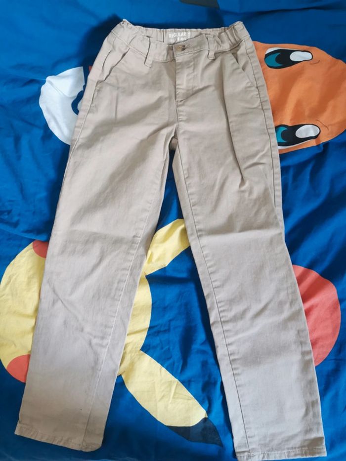 Chino regular kiabi 8 ans