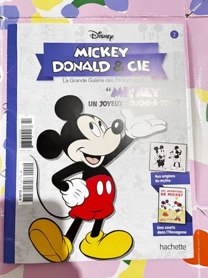 Livre Disney, Mickey Donald & cie: Mickey, un joyeux touche à tout