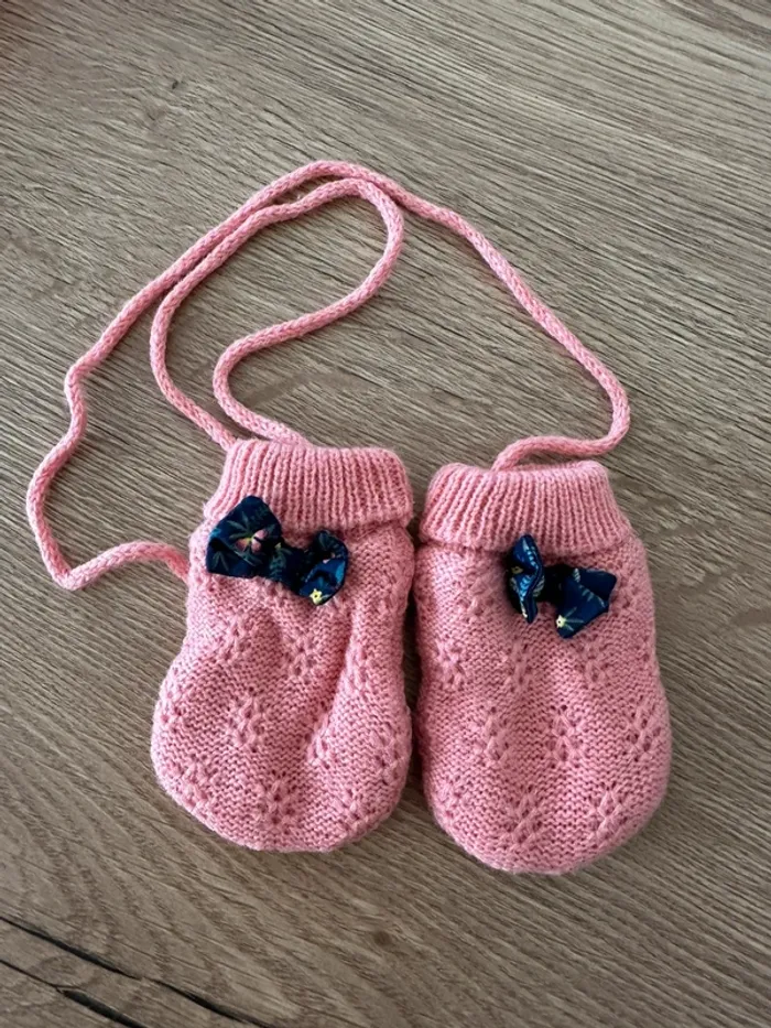 Ensemble bonnet écharpe moufles - photo numéro 5