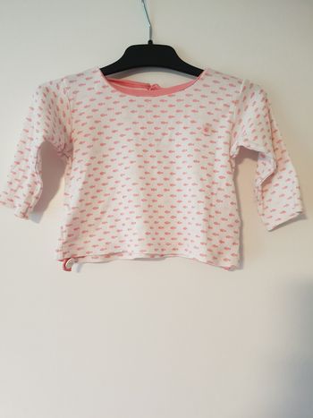 Tee shirt manches longues Petit Bateau