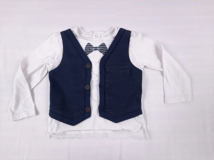 tee shirt manches longues Kiabi 24 mois