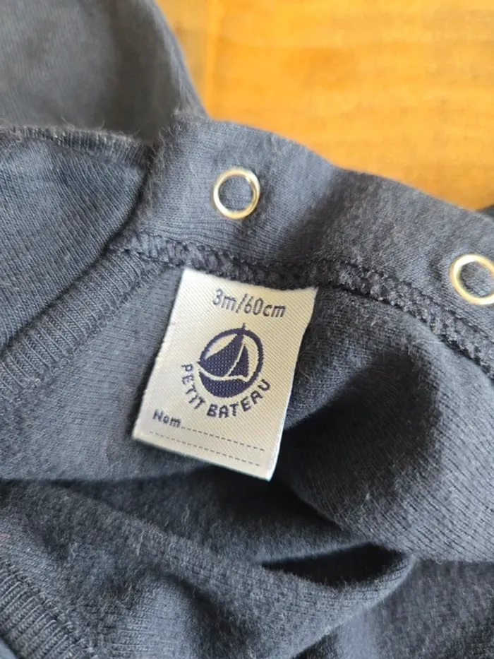 Robe Petit Bateau fille 3 mois - photo numéro 3