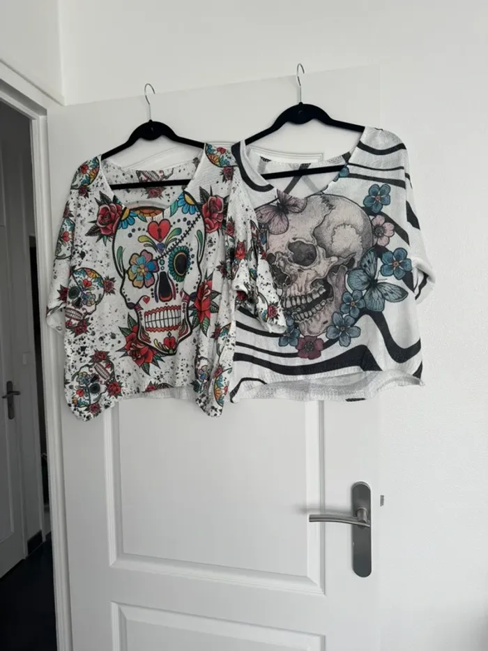 Lot de 2 jolis pulls fins