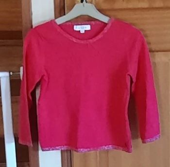 Pull rose 4 ans