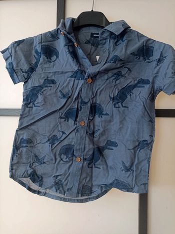 Chemisette dinosaure 4 ans