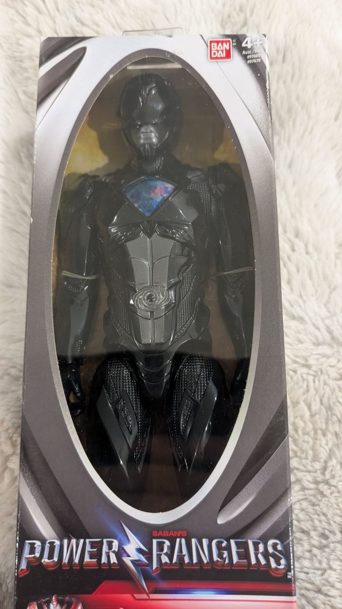 Figurine Power Rangers Black Ranger neuve - photo numéro 3