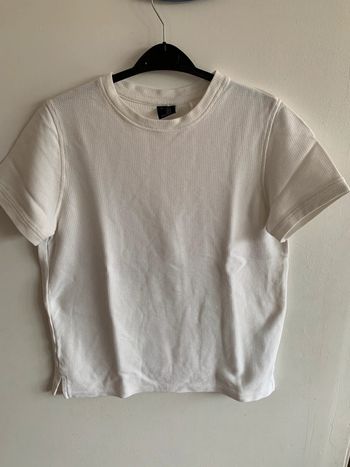 Maillot Tee Shirt blanc XS Bershka