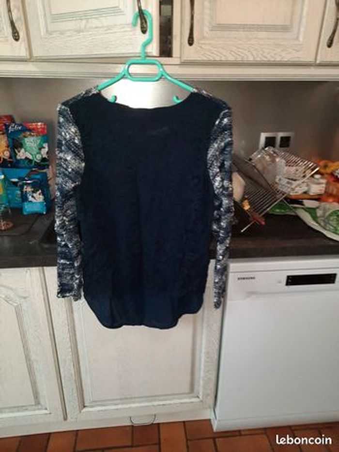 Pull - taille 4 - Bréal - couleur bleue - photo numéro 4