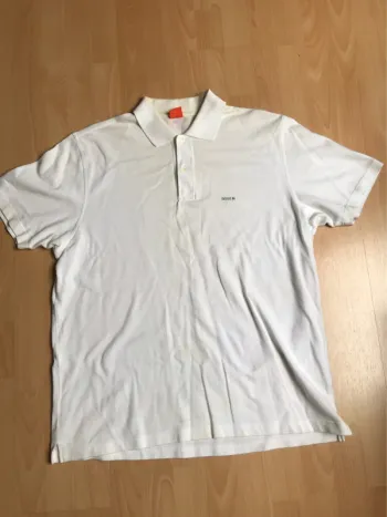 Polo blanc Hugo Boss