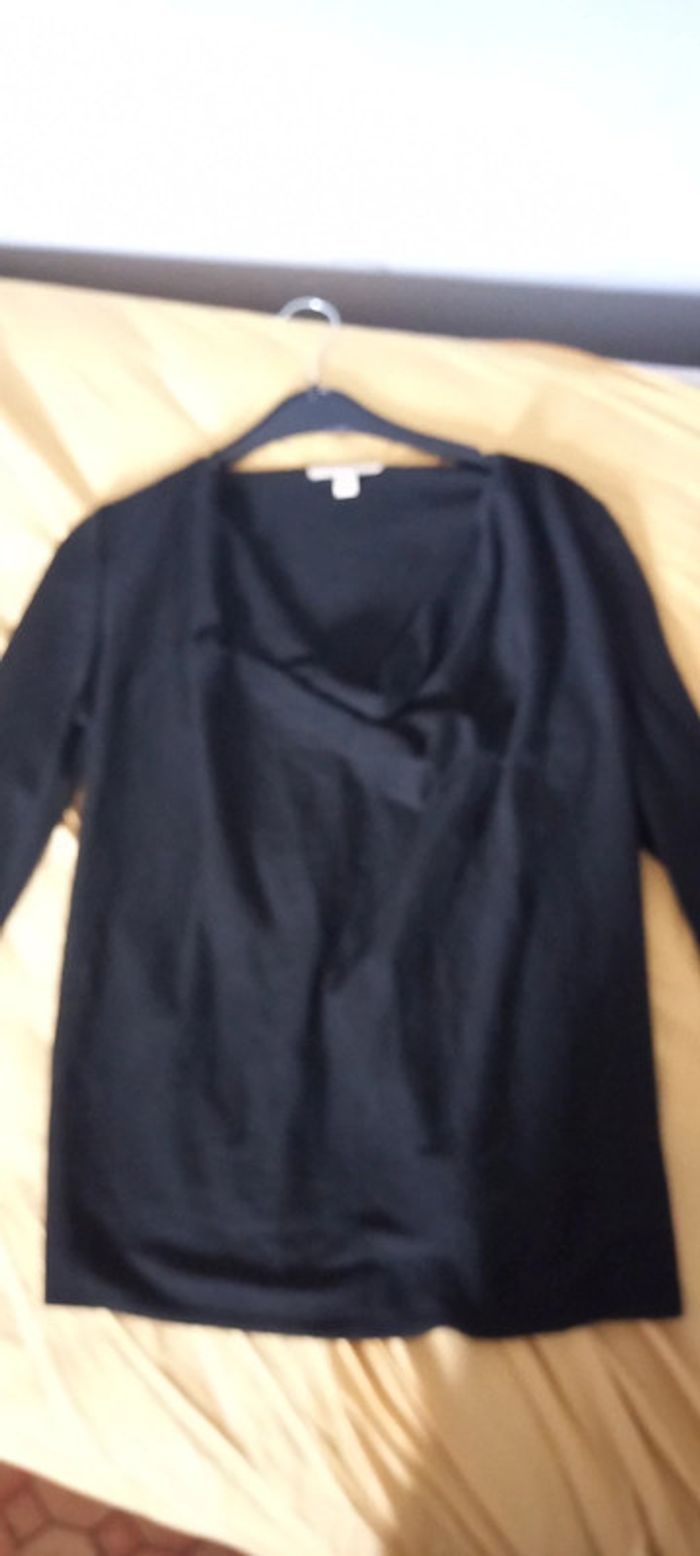 Blouse noir esprit