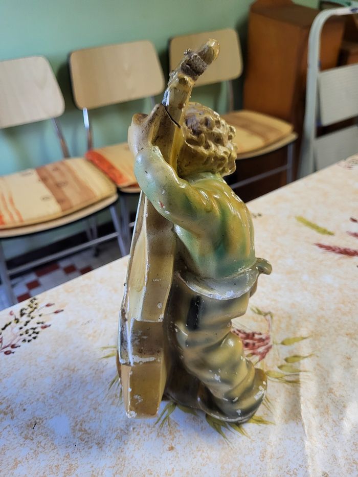 Statuette platre vintage - photo numéro 4