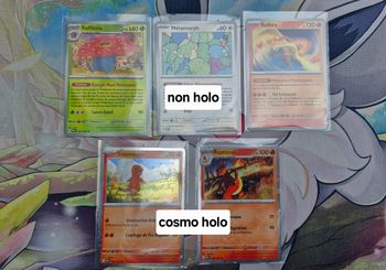 Lot pokemon 151 non holo et cosmo holo