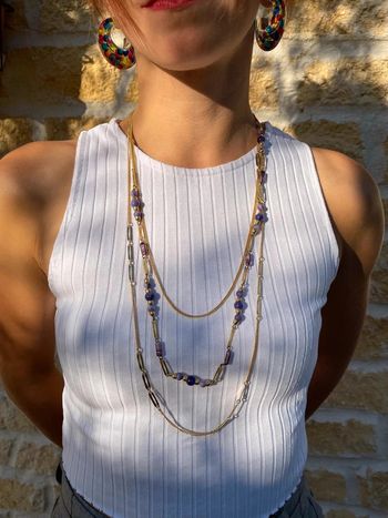 Collier fantaisie en très bon état