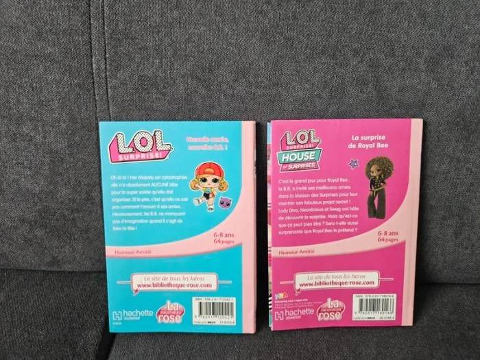 Lot 2 livres L.O.L Surprise - photo numéro 2