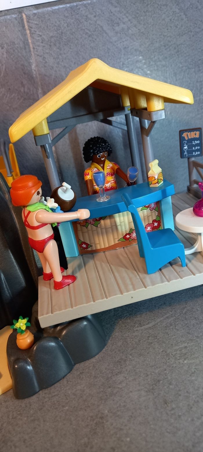 Ile avec vacanciers playmobil - photo numéro 5