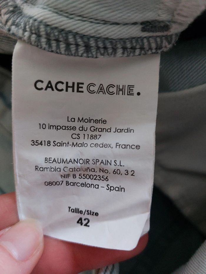Jean bleu clair cache cache 42 - photo numéro 10