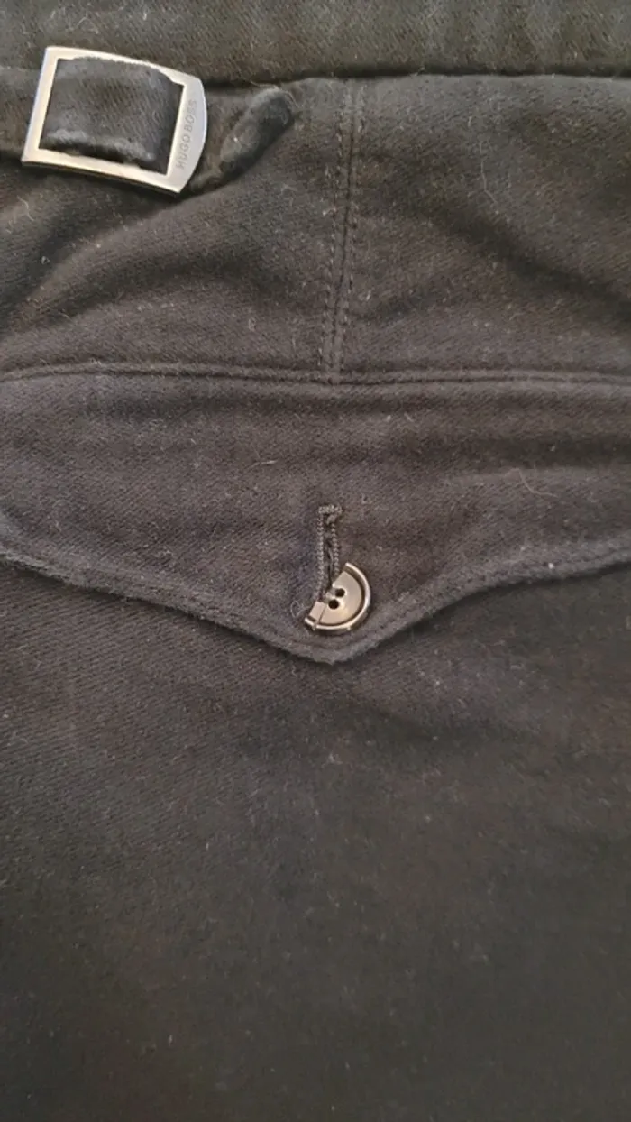 Pantalon épais toucher velours 100% coton modèle Mavin - photo numéro 12