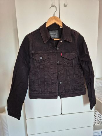 Veste en jeans LEVI'S authentique taille S noir