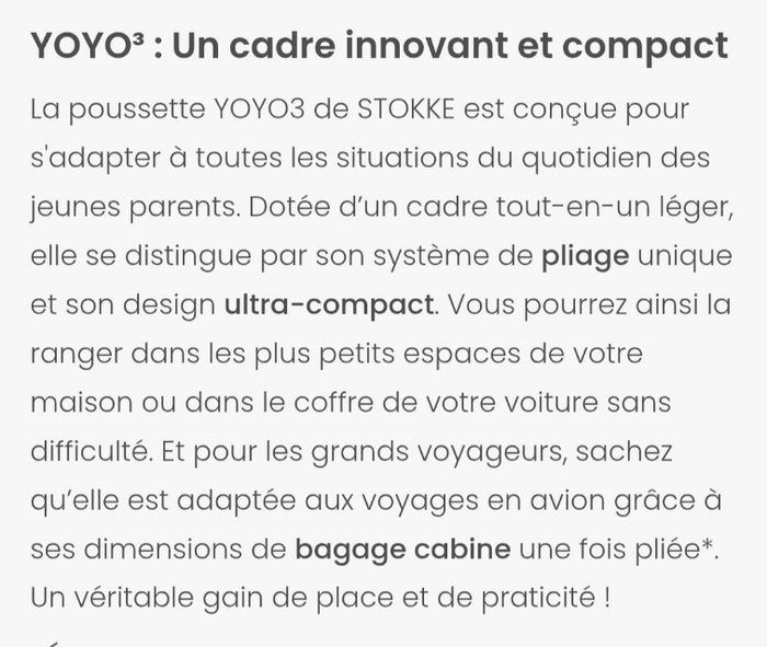 Poussette Yoyo - photo numéro 6